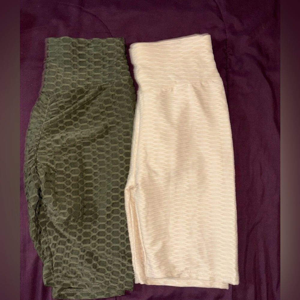 Elegant Olive and Cream Textured Skirt Set